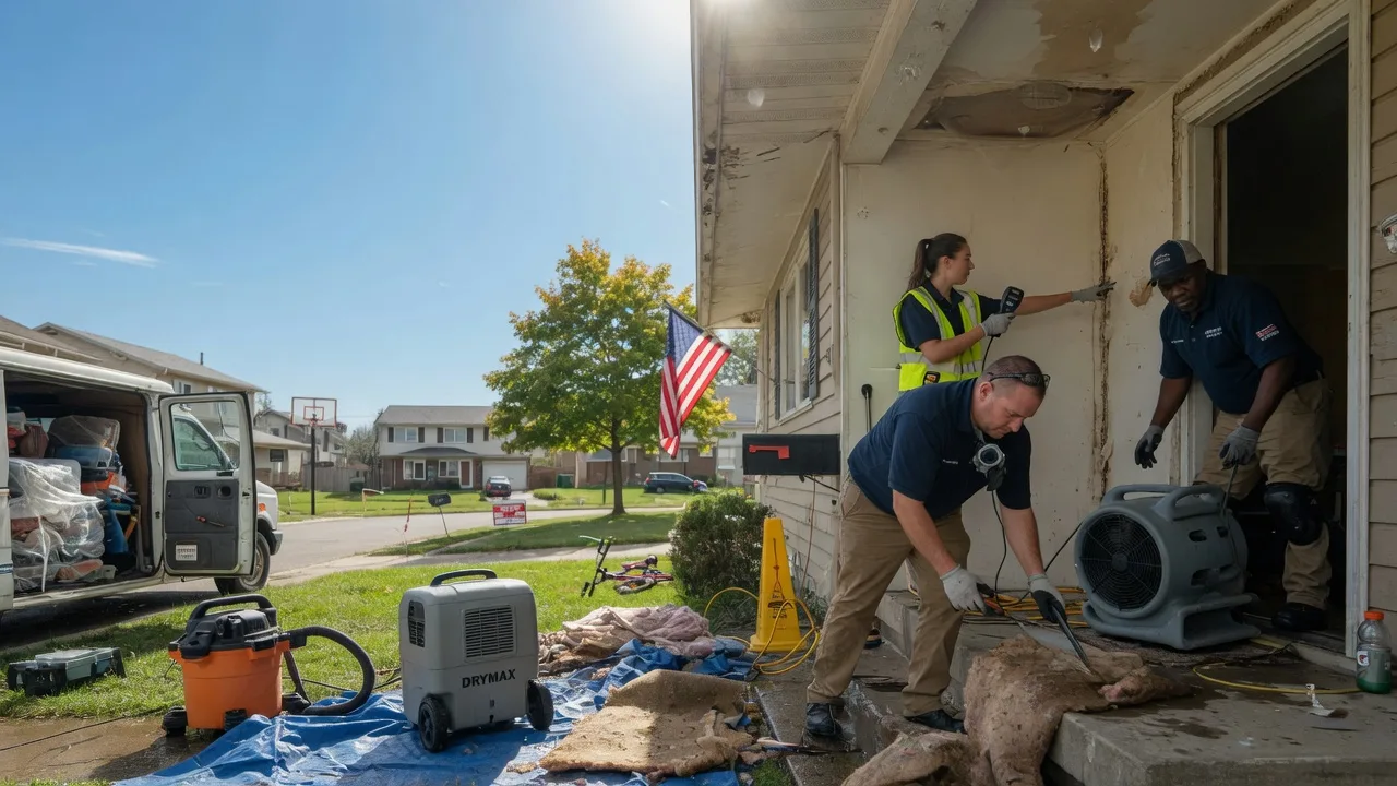 Water Damage Restoration in Coello, IL near me